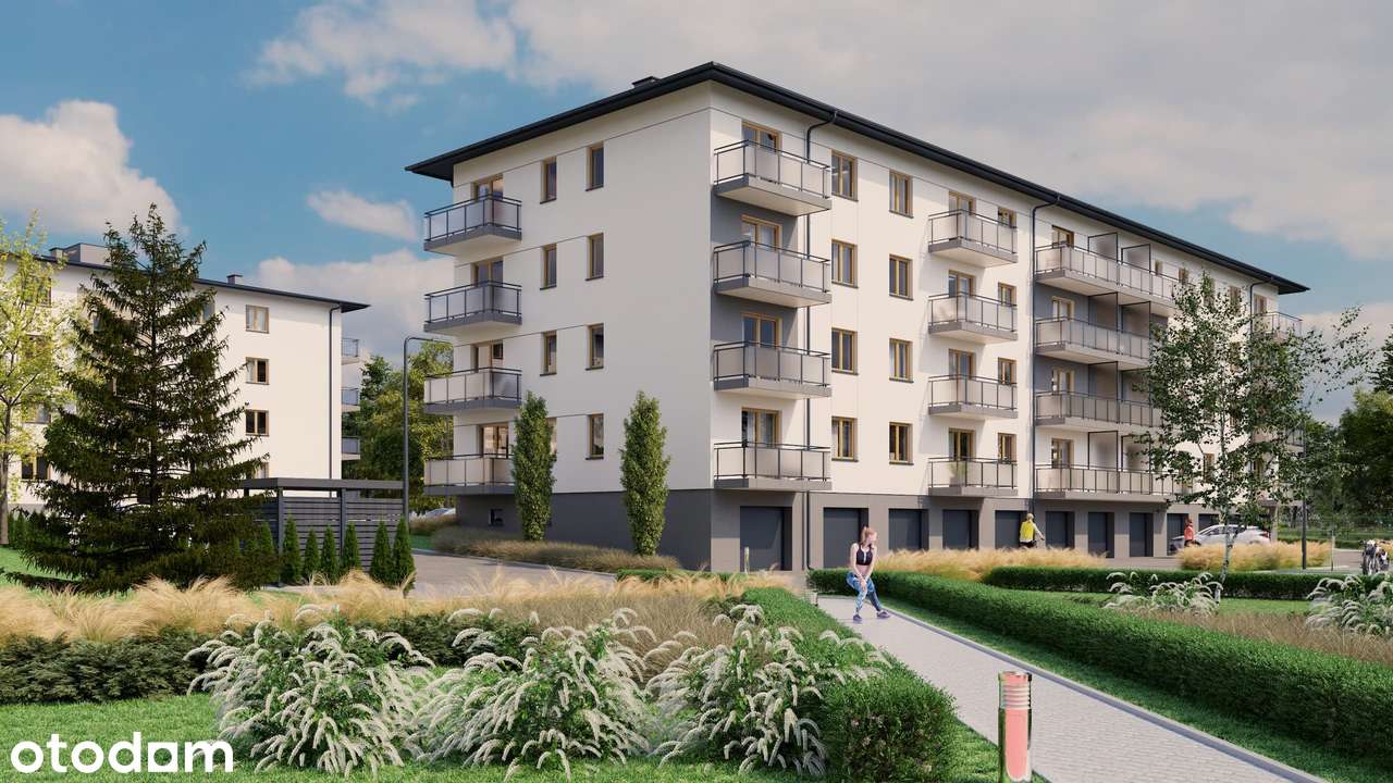 3-pokojowe mieszkanie 62m2 + balkon
