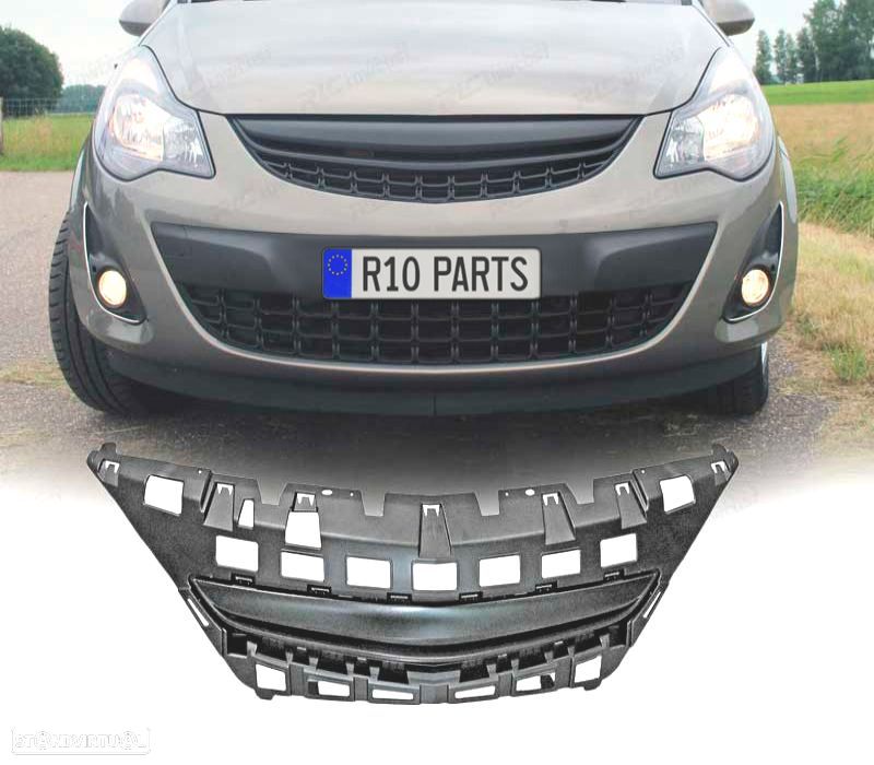 GRELHA FRONTAL OPEL CORSA D 3 5 TRG 11-14 LOOK RS - 1