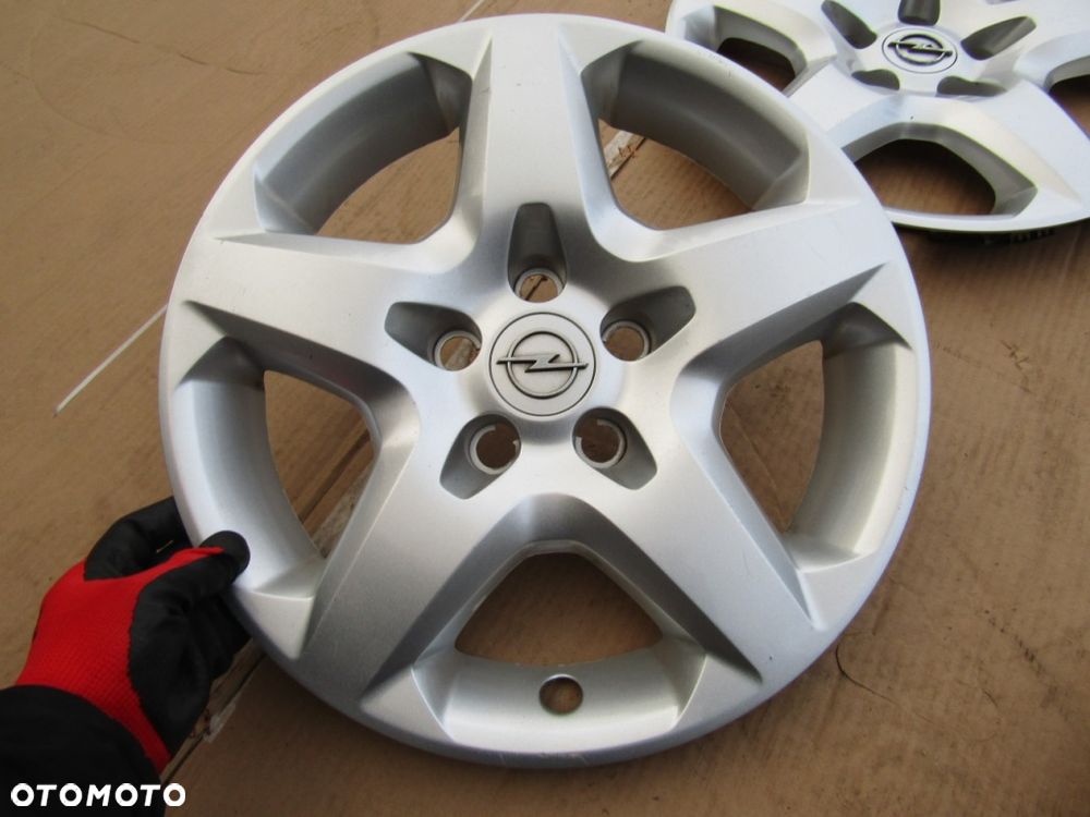 4x Kołpaki 16 Strukturalne Opel Astra H III Zafira B Vectra C Meriva A B - 11