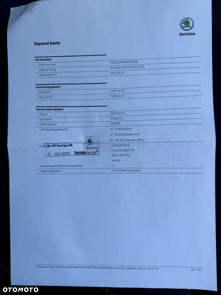 Skoda Superb 2.0 TDI 4x4 DSG Sportline - 35