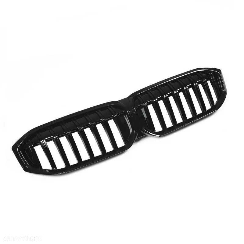 Grila Simpla Grile Nari BMW G20 G21 2022+ LCI Facelift, Negru Lucios - 6