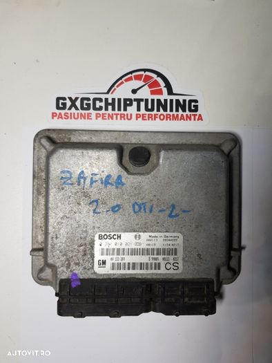 ECU Calculator motor Opel Astra G/Zafira A 2.0TDI/DTI - diverse model - 2