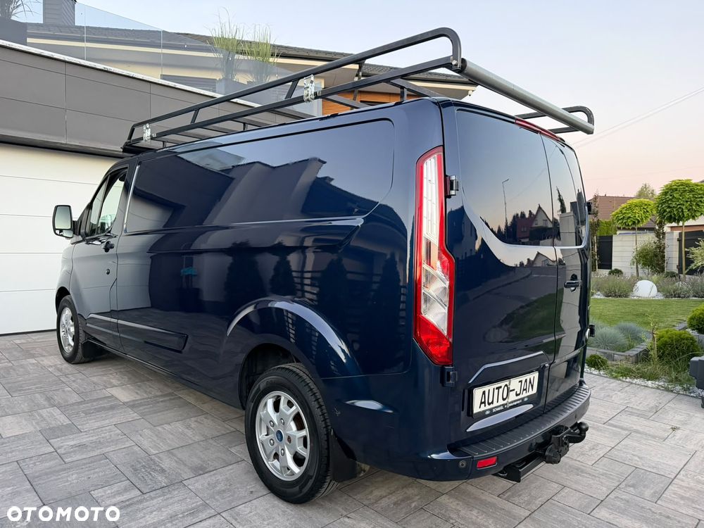 Ford CUSTOM L2H1 Długi Klima Elektryka Navi Tempomat Furgon 3os. 2xPdc Hak - 34