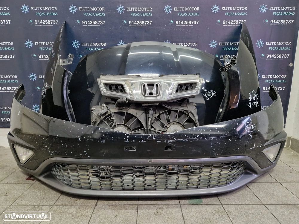 Frente completa usada HONDA CIVIC VIII 8 RESTYLE FN capot parachoques guardalamas oticas radiadores - 4