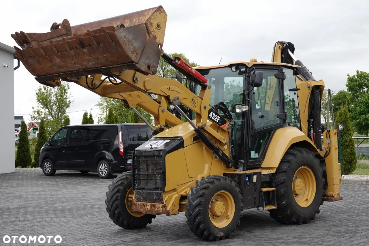 Caterpillar 432F / KOPARKO-ŁADOWARKA / 2017 / 5700 MTH / KLIMATYZACJA / KOMPLET ŁYŻEK - 4