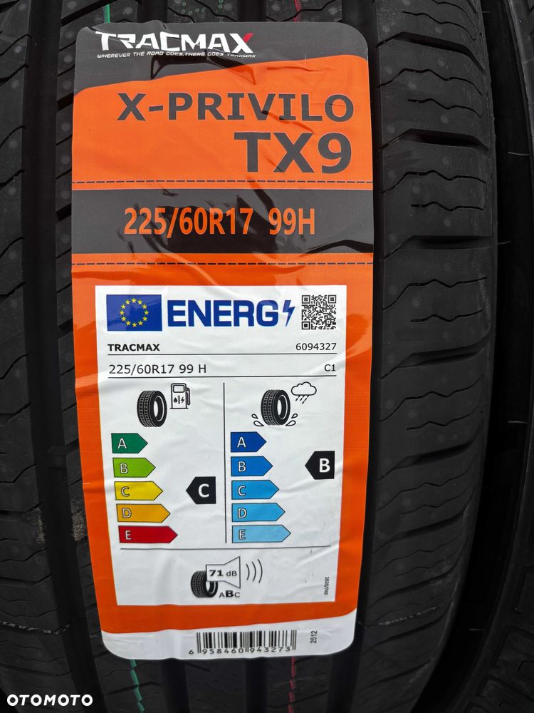 Okazja opony letnie 225/60R17 99H TRACMAX X-Privilo TX9 NOWE 2026r. - 2