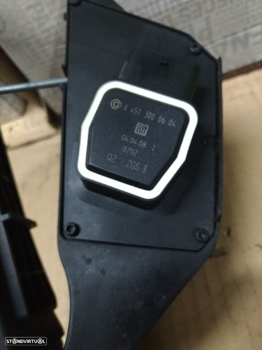 Pedal acelerador Fortwo 451 3G  0.8 cdi  1.0 mhd Potenciómetro  2007 a 2014 - 3