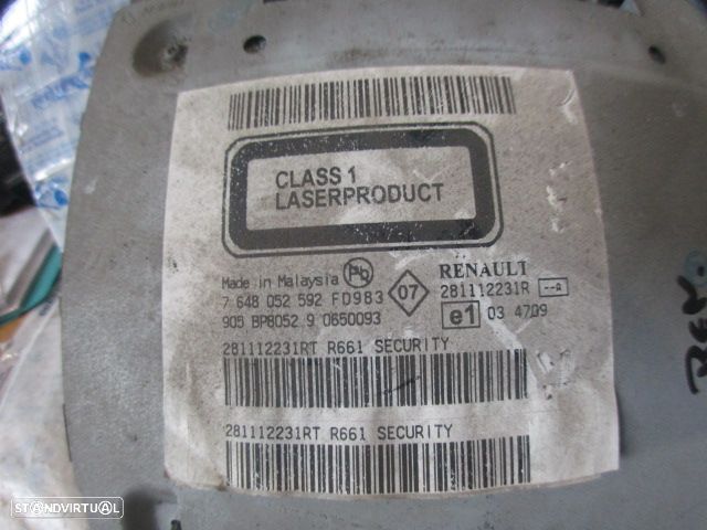 Radios 281112231R RENAULT TRAFIC 2 2010 2.0DCI 90CV 4P BRANCO ORIGINAL - 3