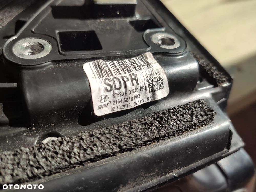 Lusterko Prawe Hyundai Tucson III 15- 8 Pin 87620-d7040 - 9