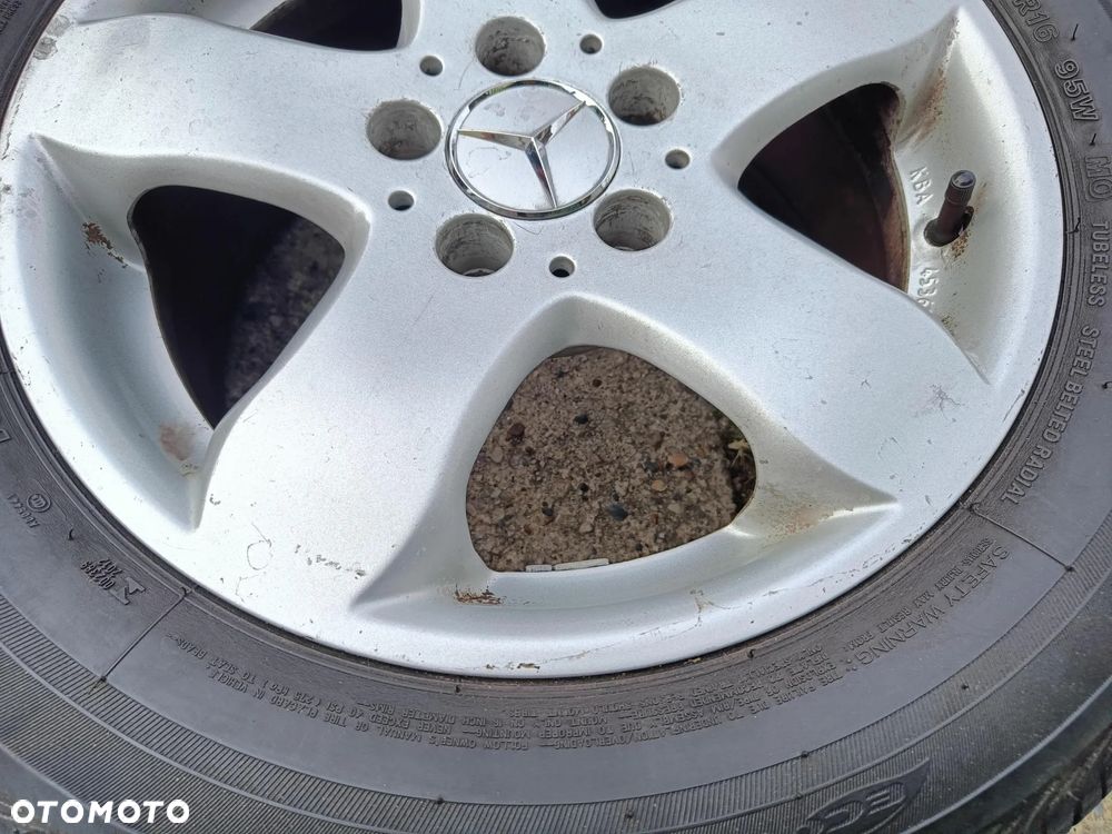 MERCEDES W211 KOŁA Felgi Aluminiowe Opony letnie 5X112 16 - 3