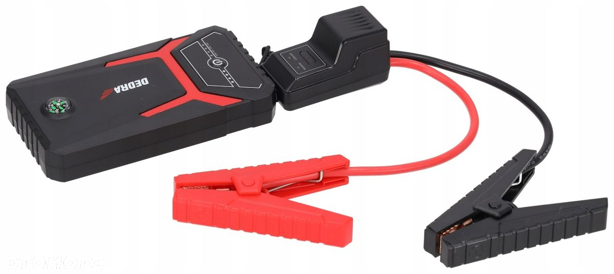 DEDRA URZĄDZENIE ROZRUCHOWE POWERBANK BOOSTER JUMP STARTER 8000mAH LATARKA - 2