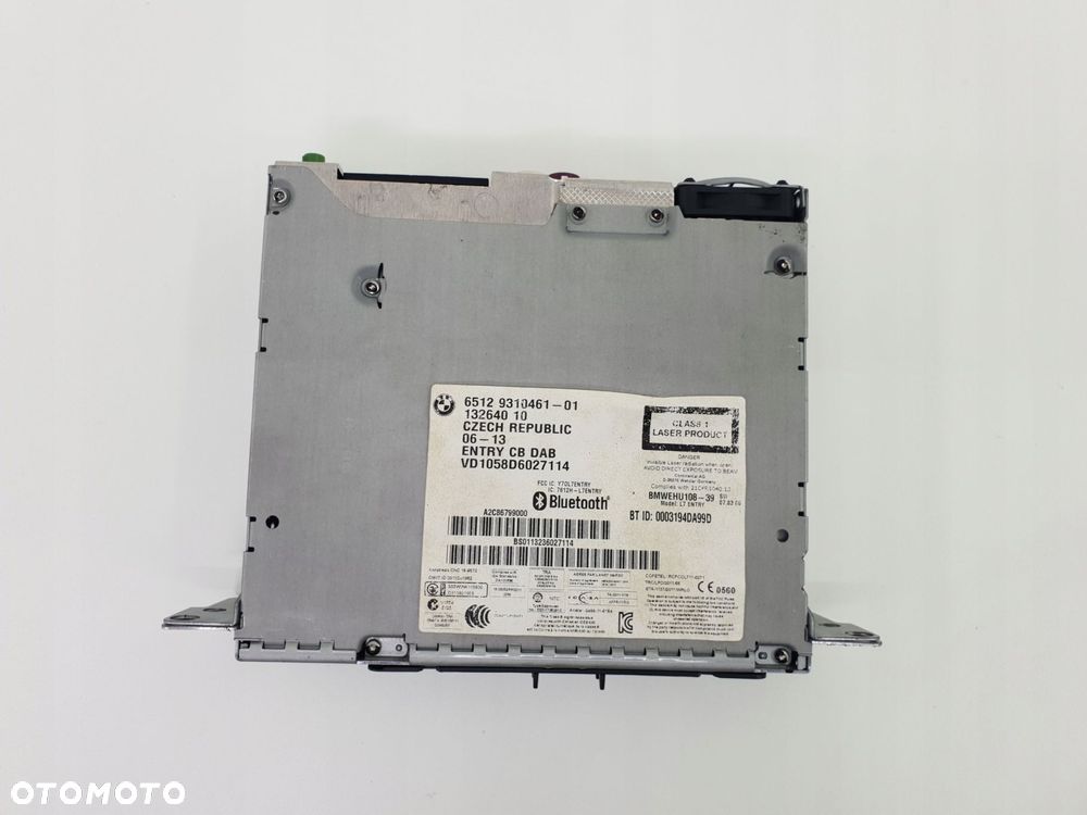 BMW F20 F30 RADIO CZYTNIK CD NAWIGACJA 9310461 - 3