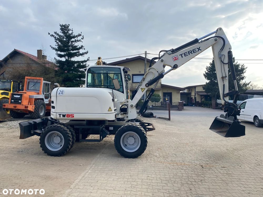 Terex TW85, 5100 MTH, 2 ŁYŻKI, RAMIĘ 3X ŁAMANE, KRÓTKI TYŁ, Z NIEMIEC, - 8