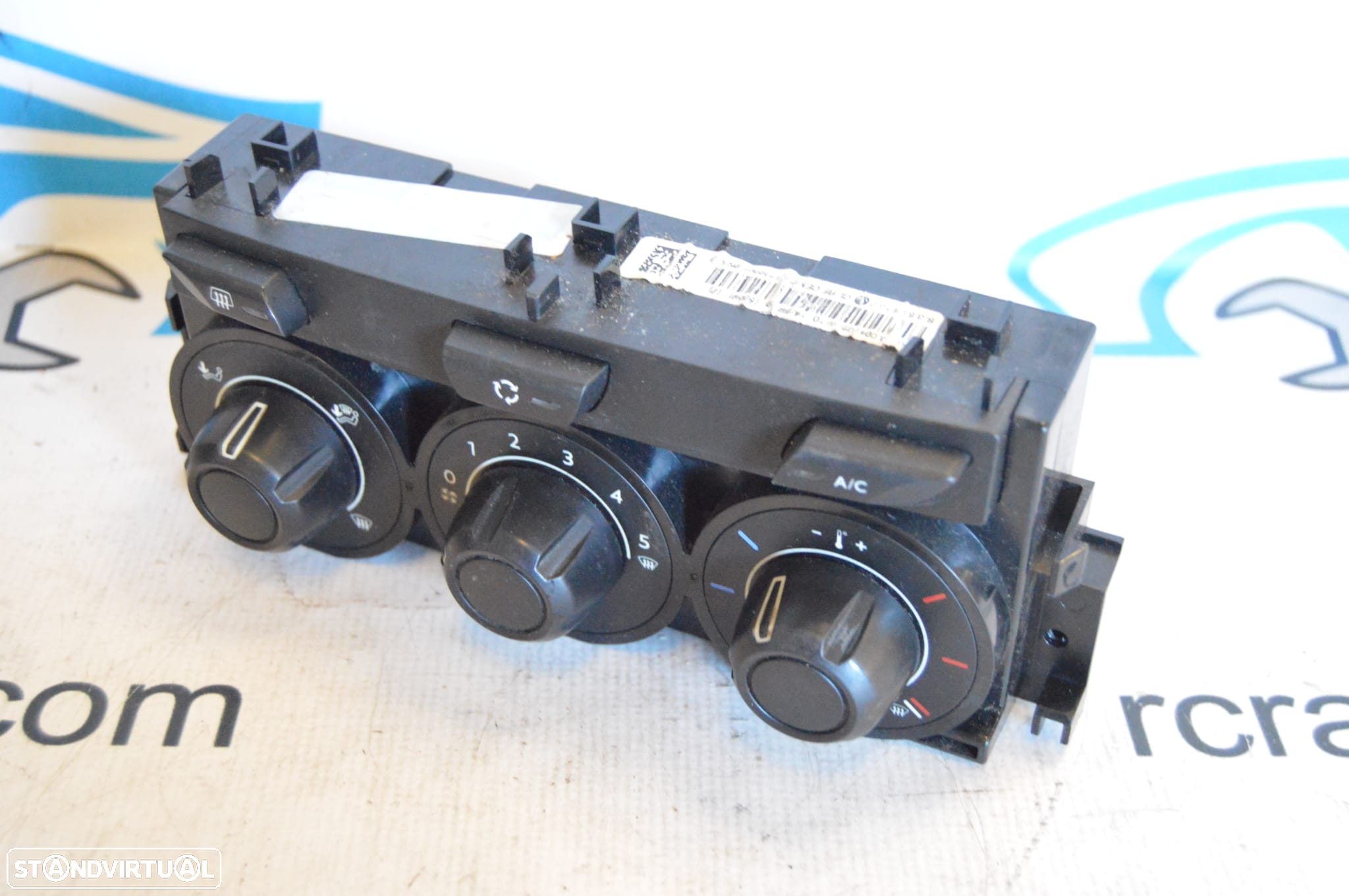 DISPLAY SOFAGEM COMANDO CHAUFFAGE AR CONDICIONADO AC CLIMATRONIC 400018004 CITROEN DS3 DS 3 1.6 HDI 92CV 9HP 9H06 10JBOL INJEÇÃO BOSCH - 4