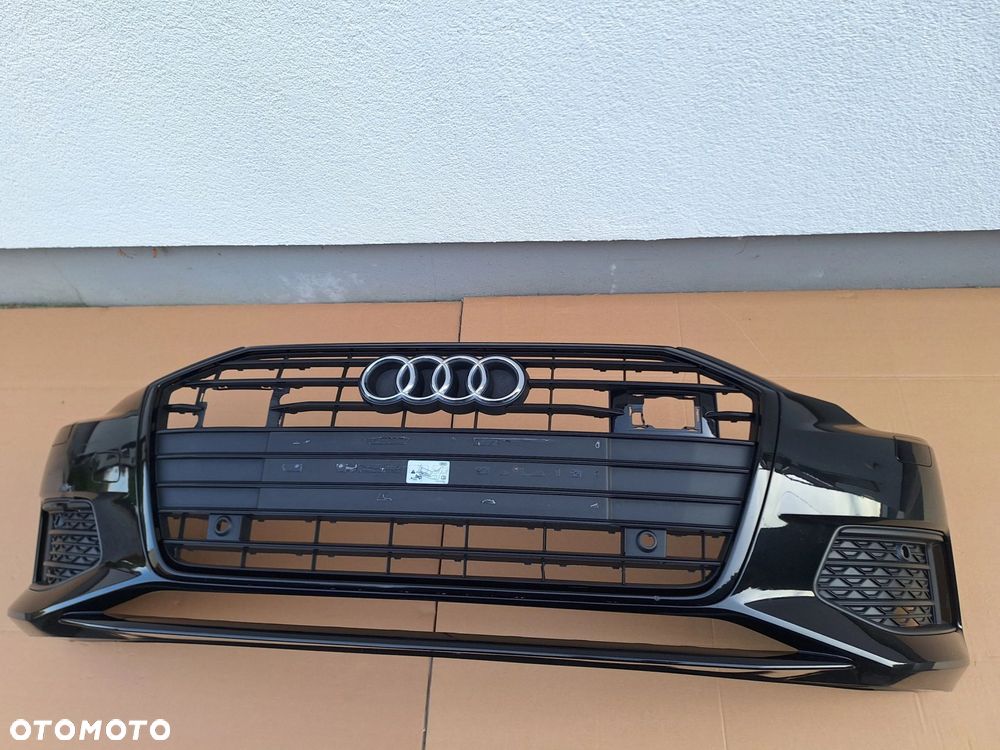AUDI A6 C8 18-23 4K0 ZDERZAK PRZÓD PRZEDNI+GRILL NIGHT PAKET+KRATKA 4K0807437 4K0853651C WYSYŁKA 24H - 1