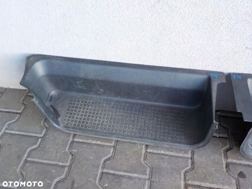 VW T4 PRÓG STOPIEŃ DRZWI PRAWYCH LEWYCH PRZEDNICH CZARNE - 2