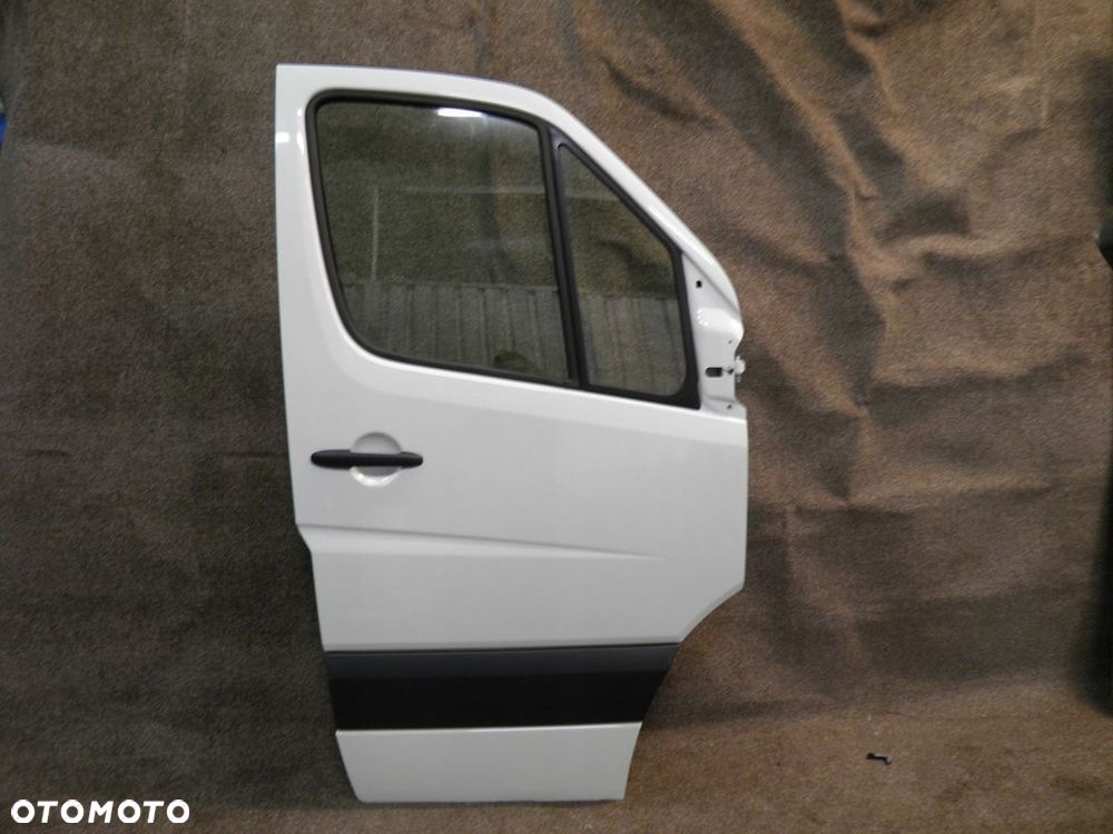 SPRINTER 906 VW CRAFTER 07- DRZWI PRZEDNIE PRAWY NOWE BIAŁE W OCYNKU - 1