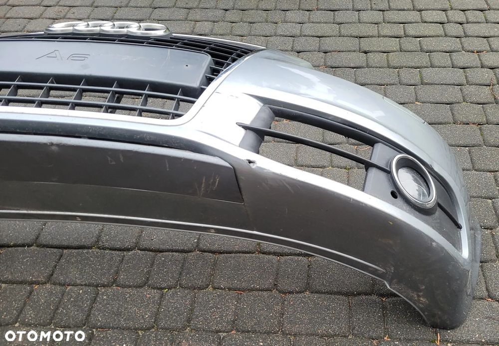 AUDI A6 C6 LIFT S-LINE ZDERZAK PRZEDNI PRZÓD XENON - 14