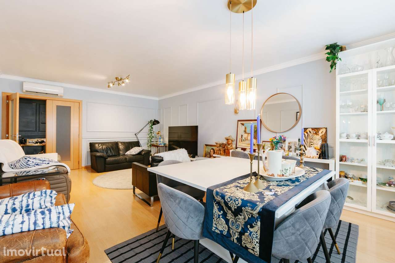 Apartamento T3 no Montijo com Garagem, Piscina e Ginásio - Grande imagem: 5/42