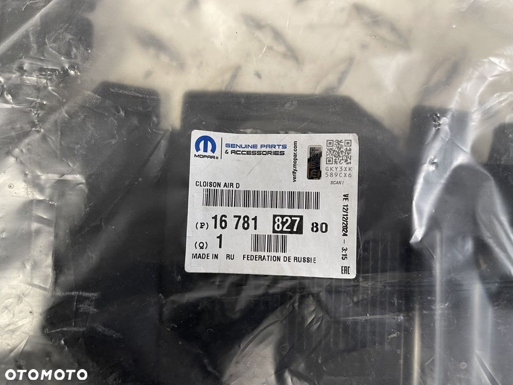 NOWA KIEROWNICA POWIETRZA CITROEN BERLINGO II 3 PARTNER III 2 08-18 9811153080 - 8