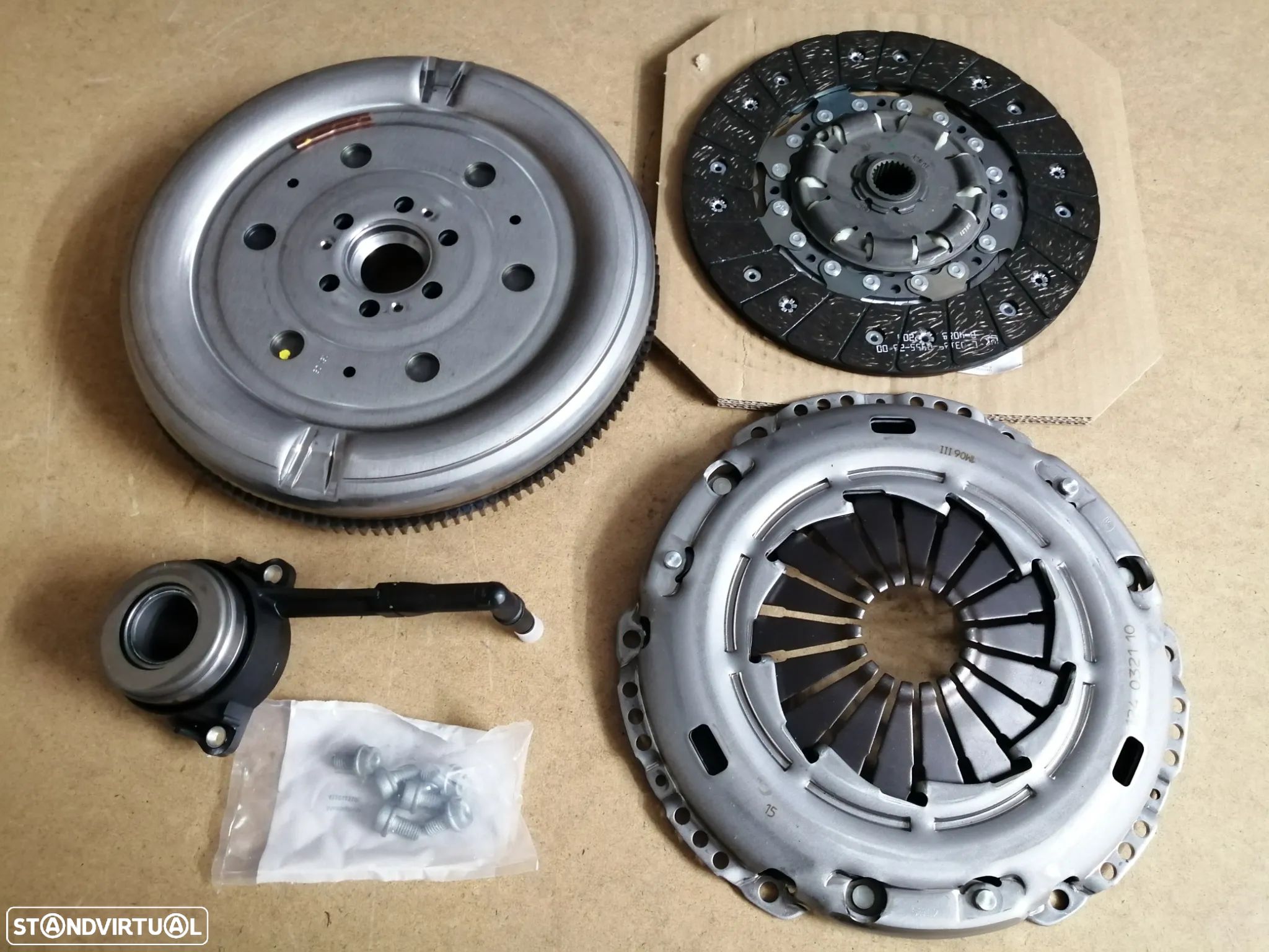 Kit de Embraiagem Bimassa - VW, Seat, Audi, Skoda 1.9 TDI  PD 100, 115, 130, 150 - 1