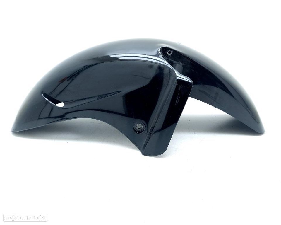 guarda lamas frente honda cbr 1100xx 1997 - 2007 preto - 1