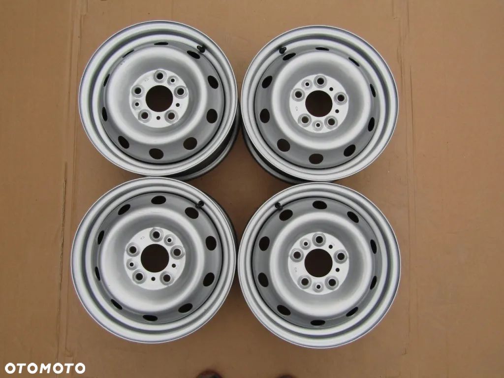 4x NOWE Felgi 15 Fiat Ducato Peugeot Boxer Citroen Jumper 6j 5x130 ET68 / NOWE - 1