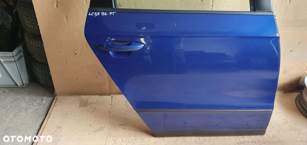 Drzwi prawy tył tylne prawe VW Passat B6 LC5E Kombi - 5