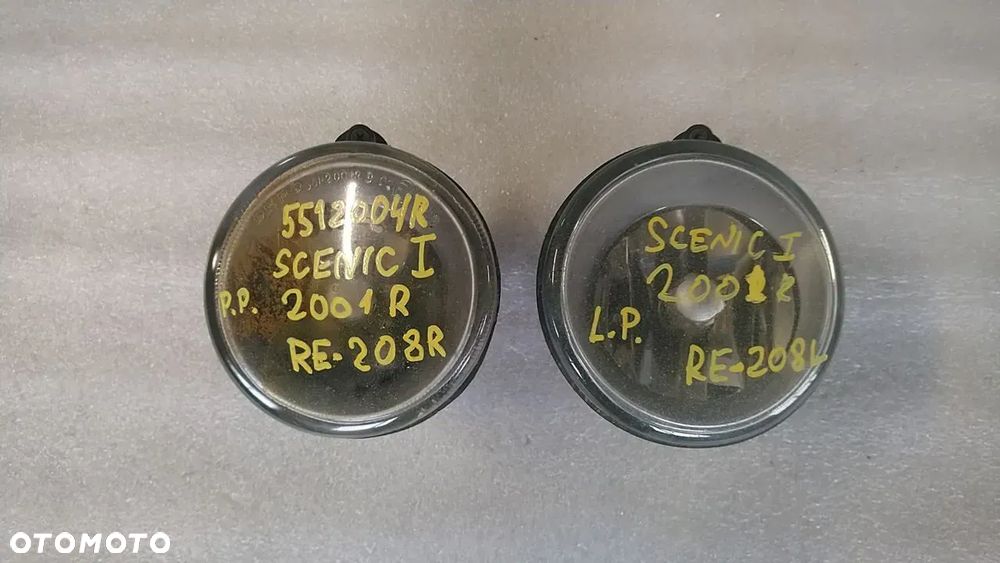 RENAULT HALOGENY MIGACZE LAMPKI ŚWIATŁA TYLNIE W ZDERZAK - 5