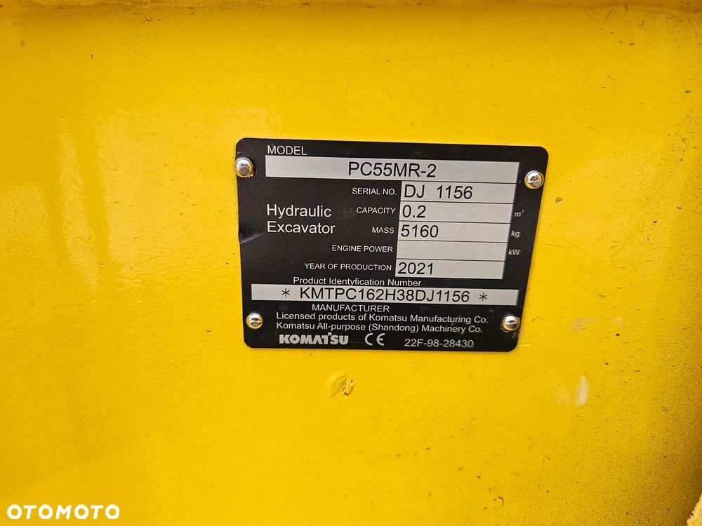 Komatsu PC 55 - 33