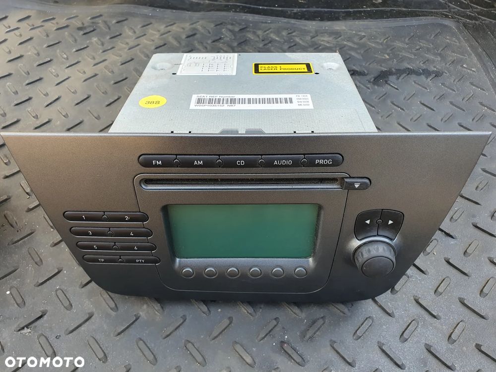 SEAT TOLEDO III ALTEA RADIO FABRYCZNE RADIOODTWARZACZ 5P1035152 - 1