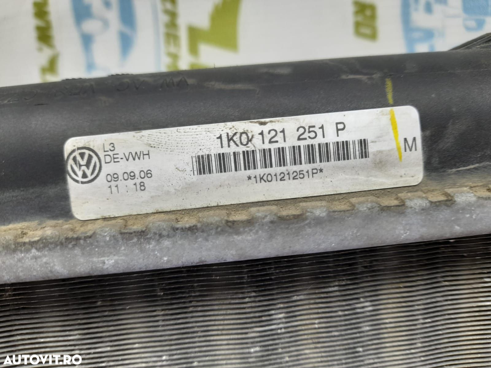 Radiator apa 1K0121251P  1.6 fsi BSE Volkswagen VW Golf 5 [2003 - 200 - 2