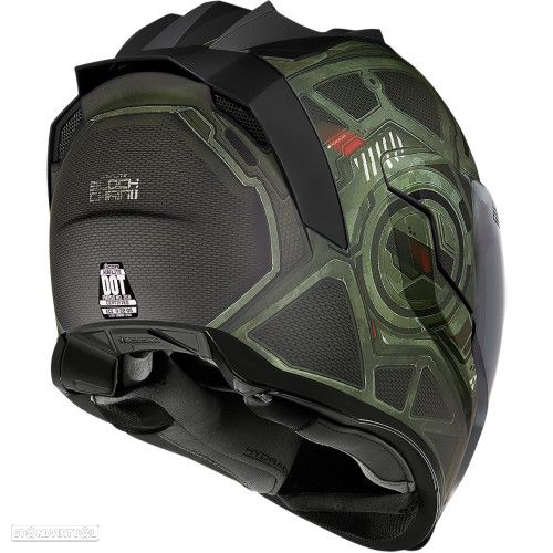 capacete icon airflite ™ blockchain green - 2