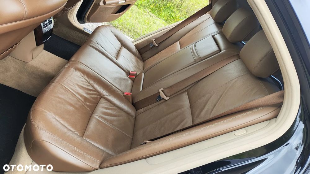 MERCEDES W221 3.0 CDI V6 106TYŚ MIL CZARNY C197 197 BRĄZOWA SKÓRA TAPICERKA WNĘTRZE CZĘŚCI - 12