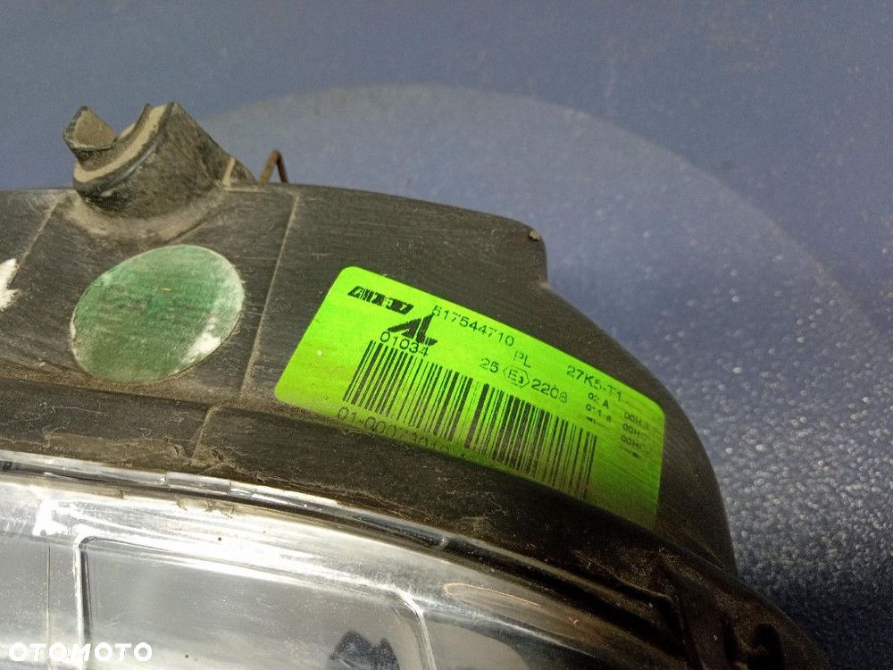 FIAT ALBEA LIFT 06-10 REFLEKTOR PRAWY LAMPA H7 EU 517544710 - 5
