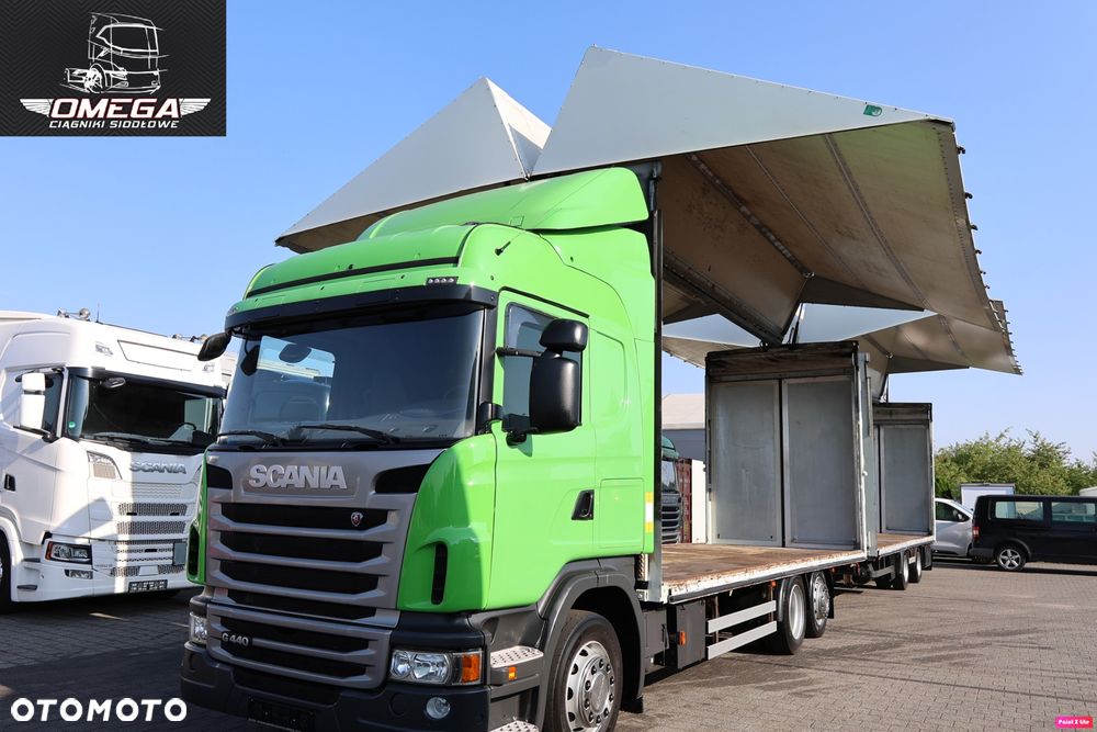 Scania G 440 PDE 268 Tyś km !!! ZESTAW / TANDEM / Kufer / Kontener / - 9
