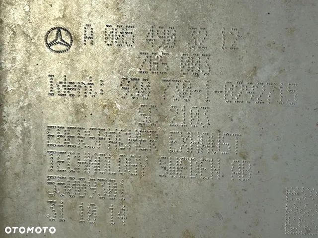 ACTROS mp4 euro 6 katalizator A0054903212 - 9