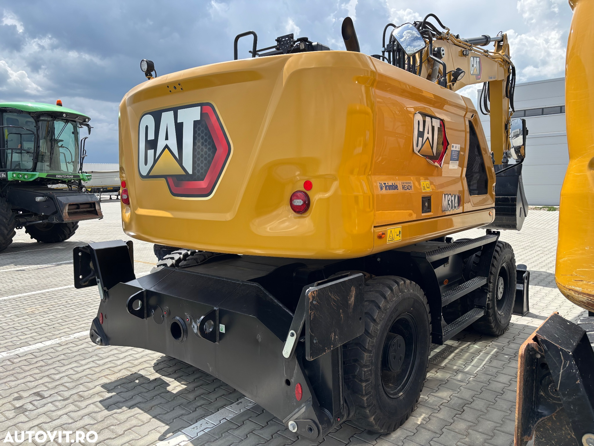 Cat M314, an 2023, utilaj nou/nefolosit, echipat cu sistem de ghidare 3D Trimble din fabrica - 3