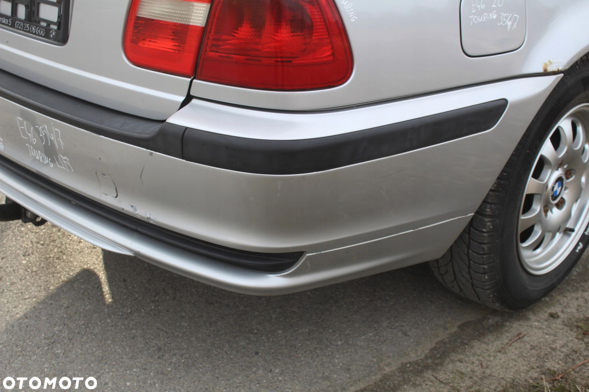 ZDERZAK TYŁ TYLNY BMW E46 LIFT 354 TOURING KOMBI - 2