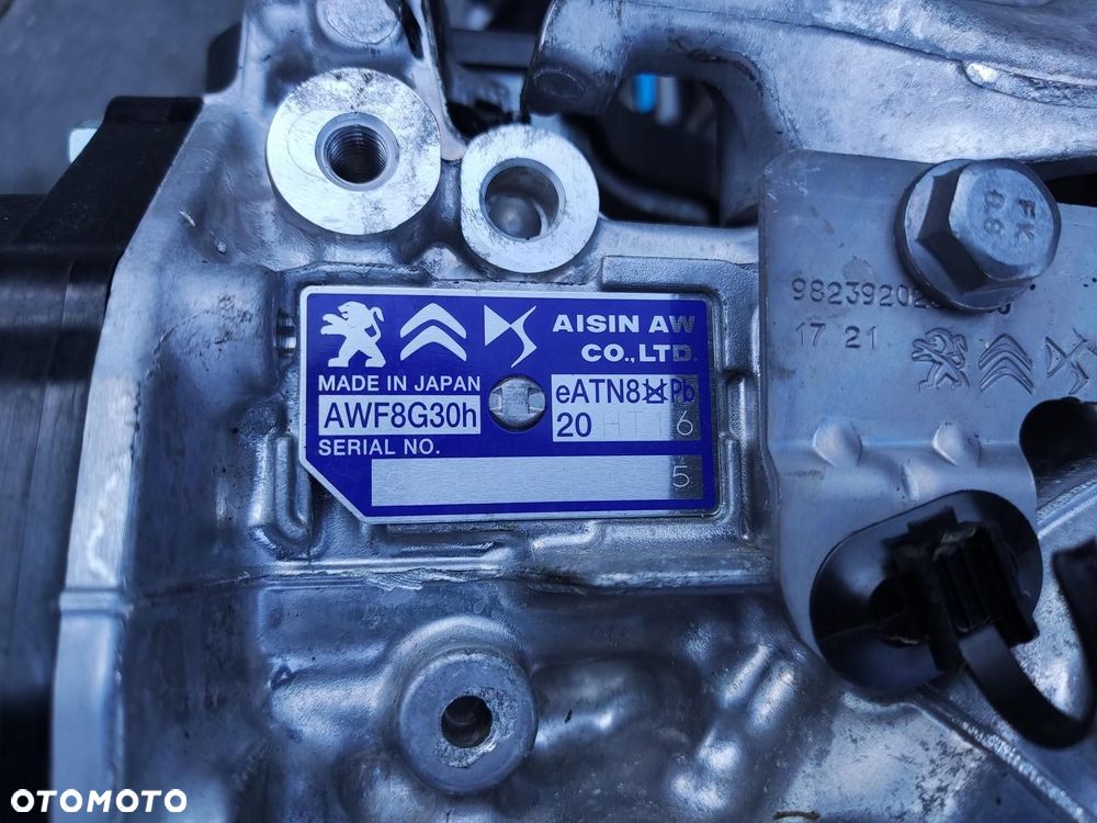 SKRZYNIA BIEGÓW AUTOMATYCZNA PEUGEOT 3008 II LIFT 1.6 THP HYBRID 20- 20HT16 - 9