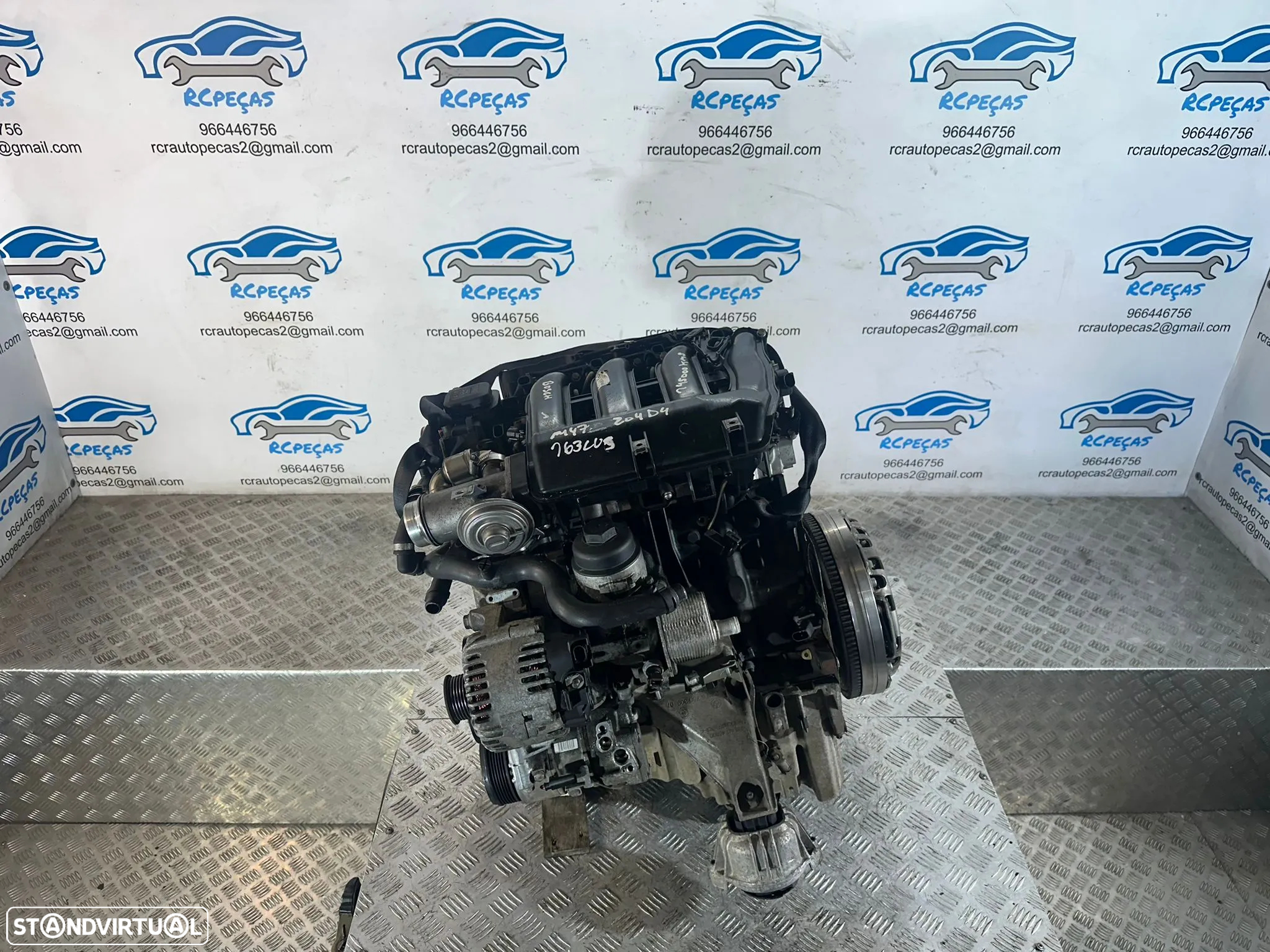 .Motor Completo BMW M47D20 M47 204D4 163cv 16v Bosch Serie 1 3 318d 118d Bosch - 3