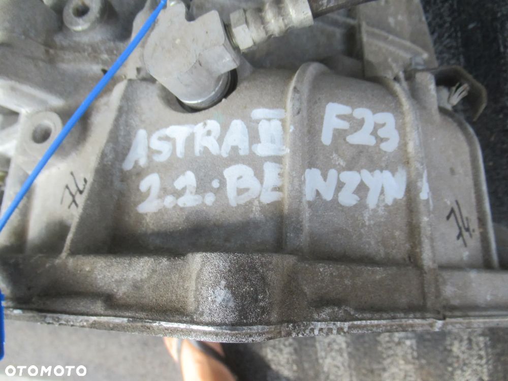 SKRZYNIA BIEGÓW OPEL ASTRA II 2 G 2.2 16V BENZYNA F23 1998-2009 - 12