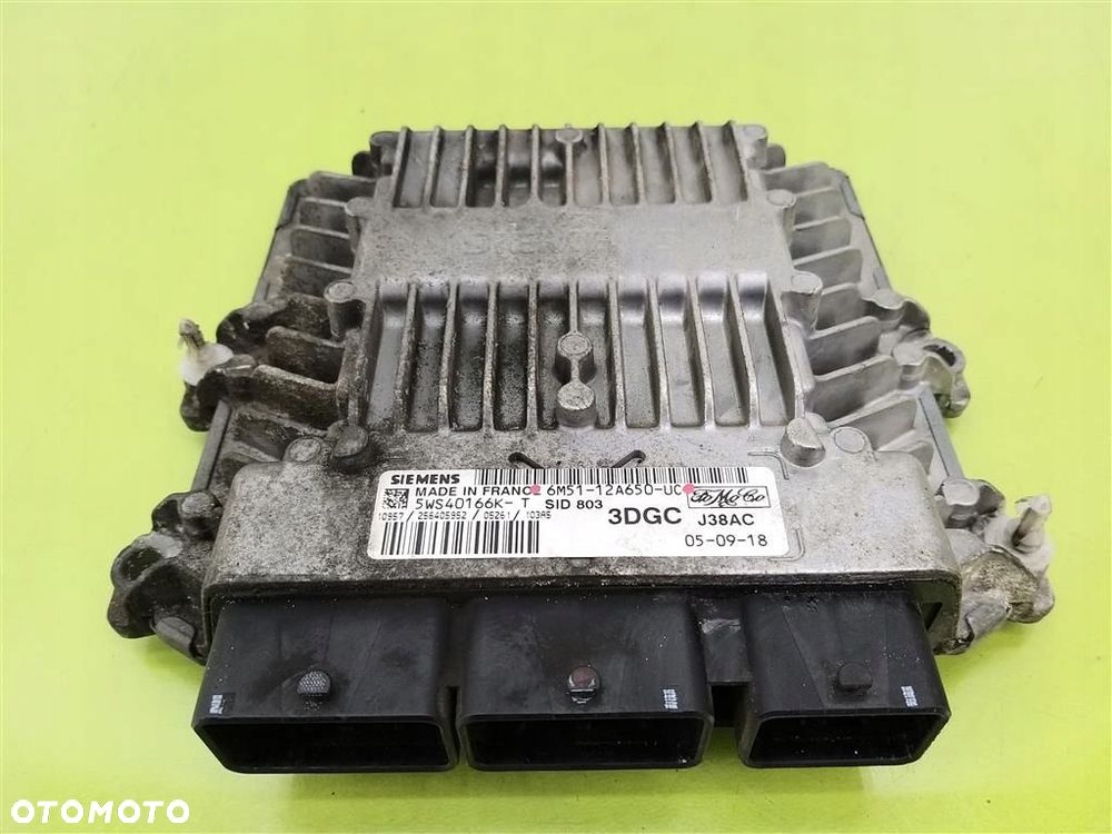 Komputer sterownik silnika Ford C-MAX I 2003-2010 2,0 TDCI 6M5112A650UC - 1