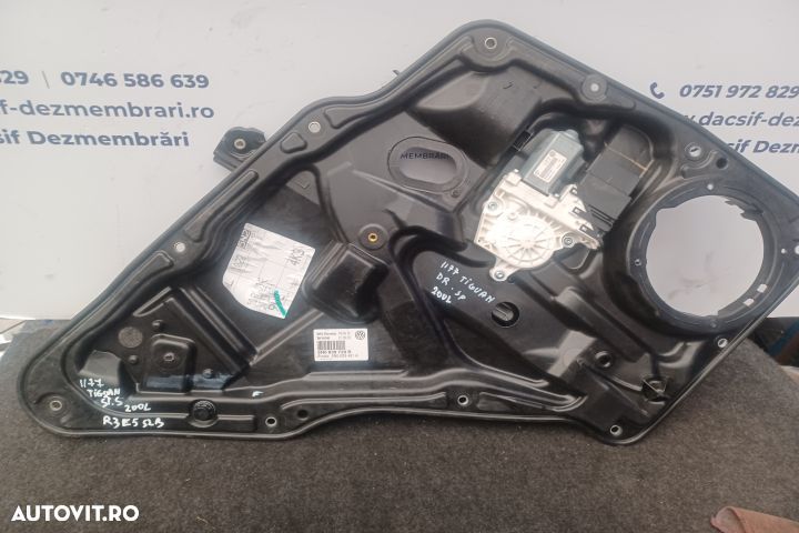 Macara geam spate stanga electrica 5N0839729R 5N0839755D 5N0959703F 5 - 1