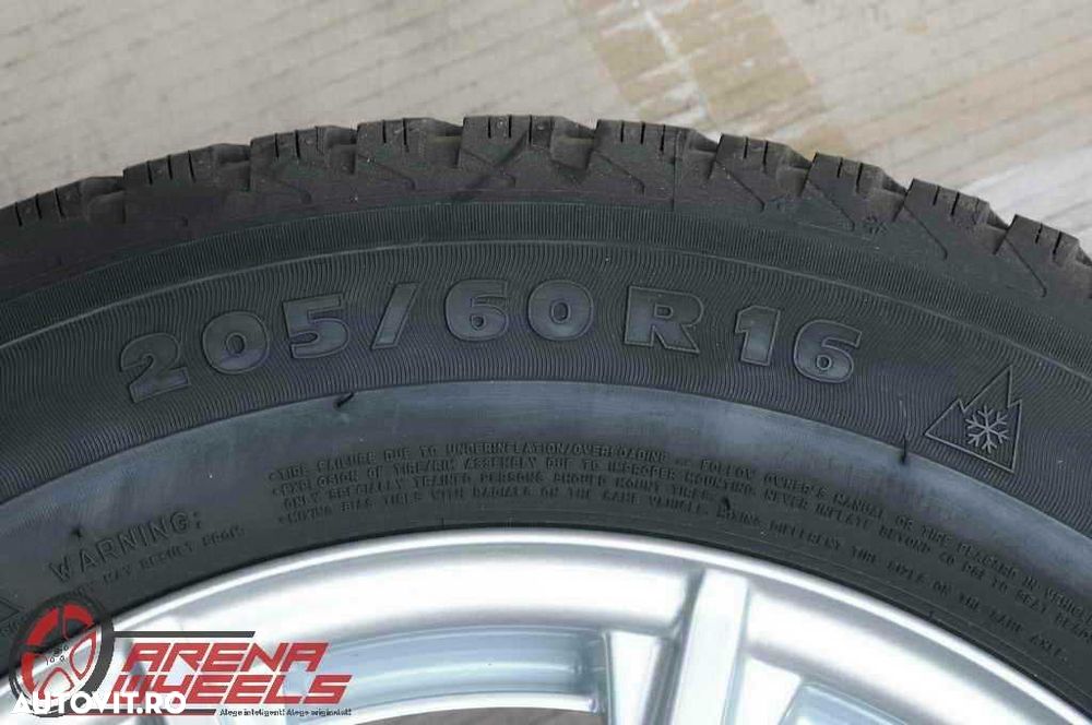 Roti Iarna 16 inch Originale Mercedes C-Class W205 S205 205/60 R16 - 8