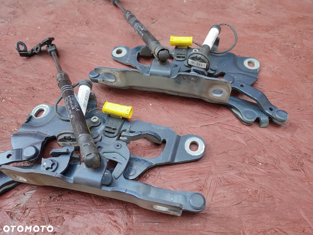 BMW F06 / F06N / F10 / F10N / F11 / F11N / F12 / F13 ORYGINALNE ZAWIASY MASKI LEWY / PRAWY / ZAWIASY PIROTECHNICZNE / ZAWIASY AIR-BAG + SIŁOWNIKI O NR. 7 270 883 / 7 270 884 OEM