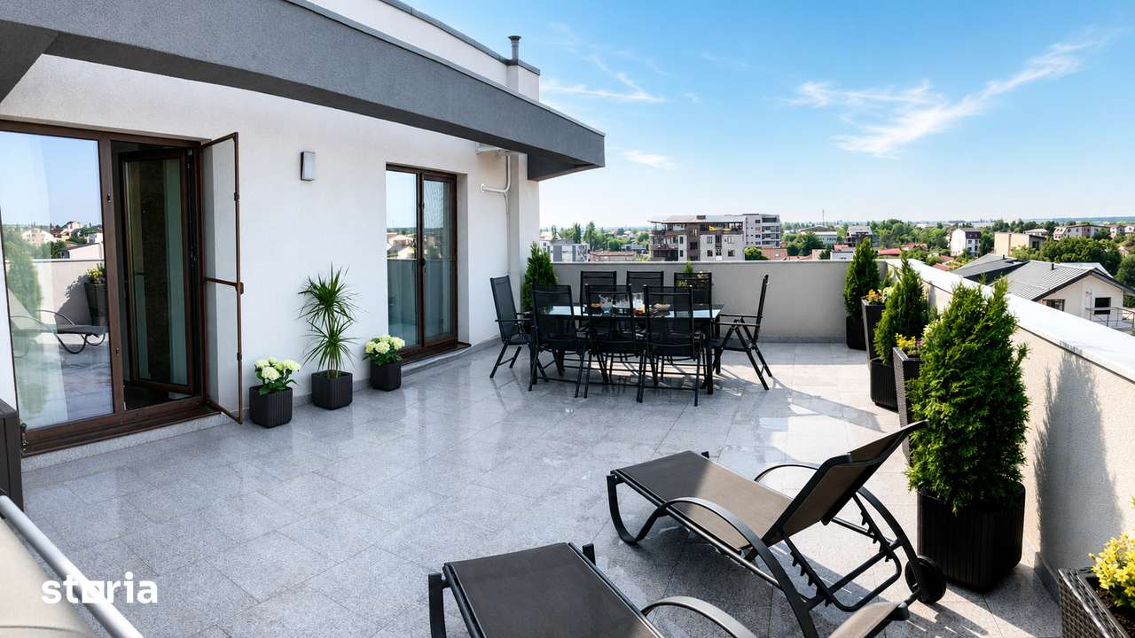 PENTHOUSE CU TERASĂ SPECTACULOASĂ DE 42 MP ȘI 2 PARCĂRI SECTOR 1 — fotografia 2