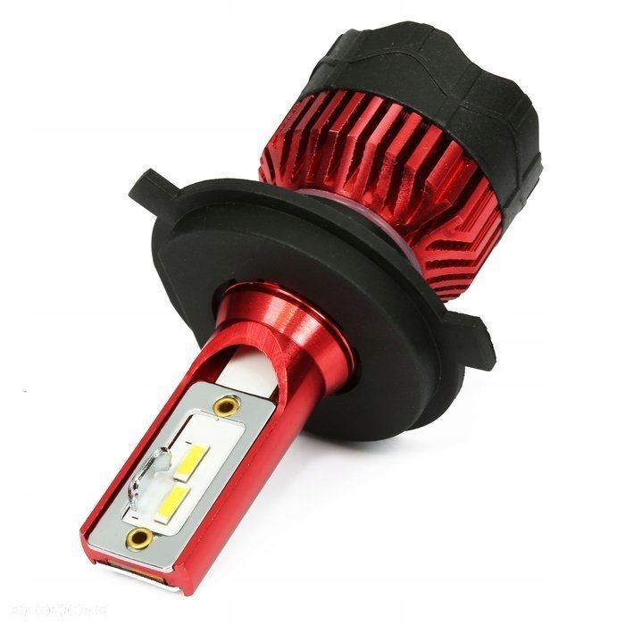 SUPER ŻARÓWKI LED H4 K5 GT COB 80W 16000lm - 2