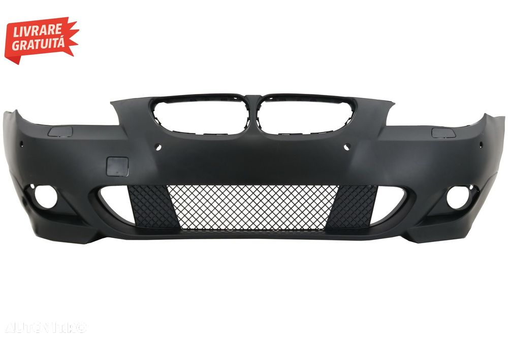 Bara Fata cu Proiectoare Ceata BMW Seria 5 E60 E61 (2003-2007) M-Technik Design- livrare gratuita - 2