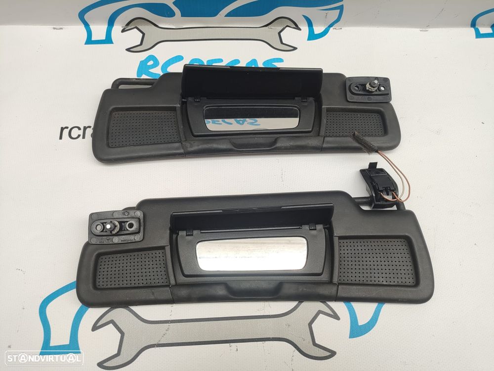 Palas De Sol Pretas Originais Mercedes SLK R171 - 7